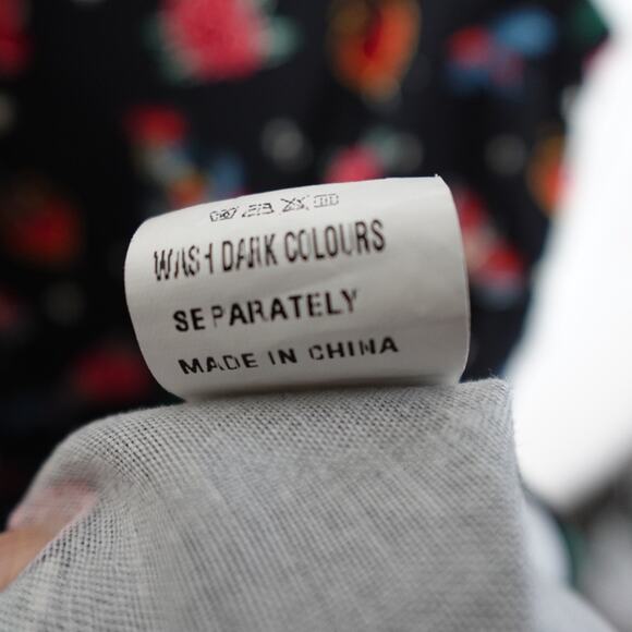 Retro Pin-Up Rockabilly Black Printed Fit and Flare Sleeveless XL Dress Cotton - Picture 9 of 13